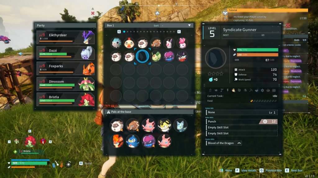 Palworld humans assign to camp
