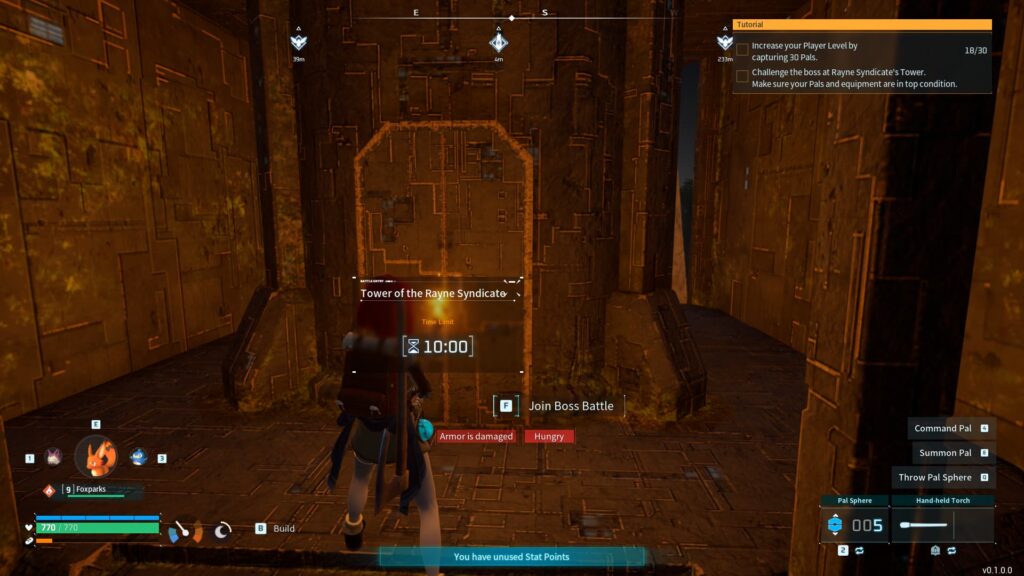 Palworld Town of the Rayne Syndicate challenge