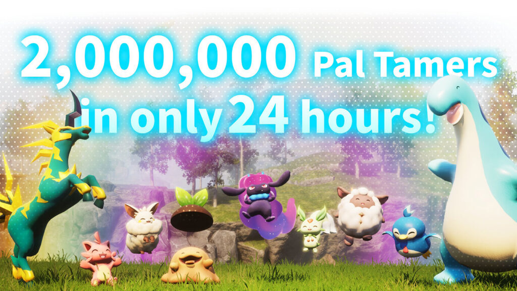 Palworld how to get mounts in Palword fast 2 million twitter picture