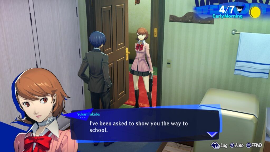 Persona 3 Reload: Protagonist conversation with Yukari