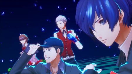 Persona 3 Reload All Out Attack with Protagonist, Akihiko, Yukari, and Junpei