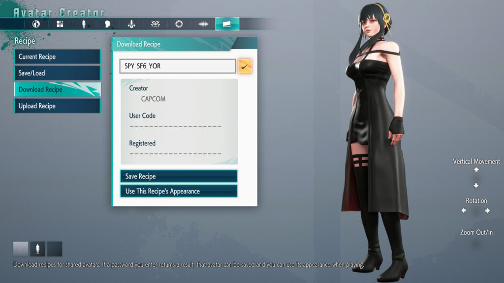 Yor in Street Fighter 6 in Spy x Family collaboration