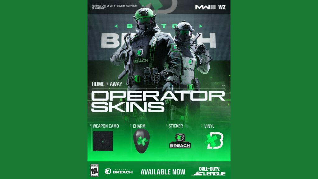 Boston Breach CDL 2024 Team Pack