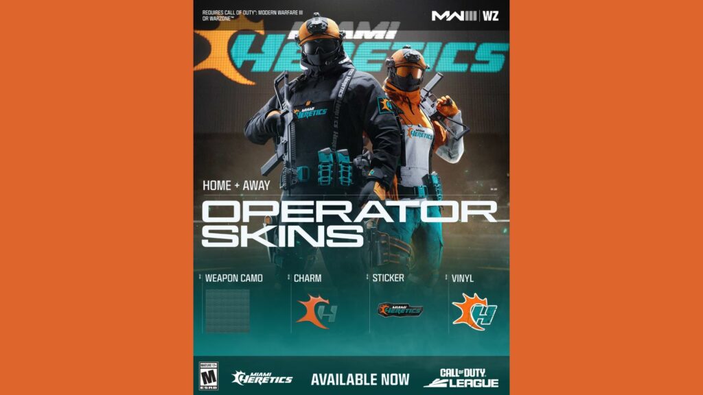 Miami Heretics CDL 2024 Team Pack