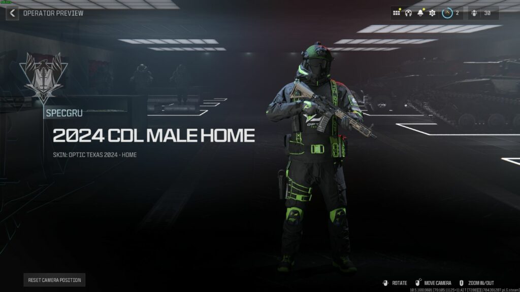 CDL Skins - OpTic Texas operator male home