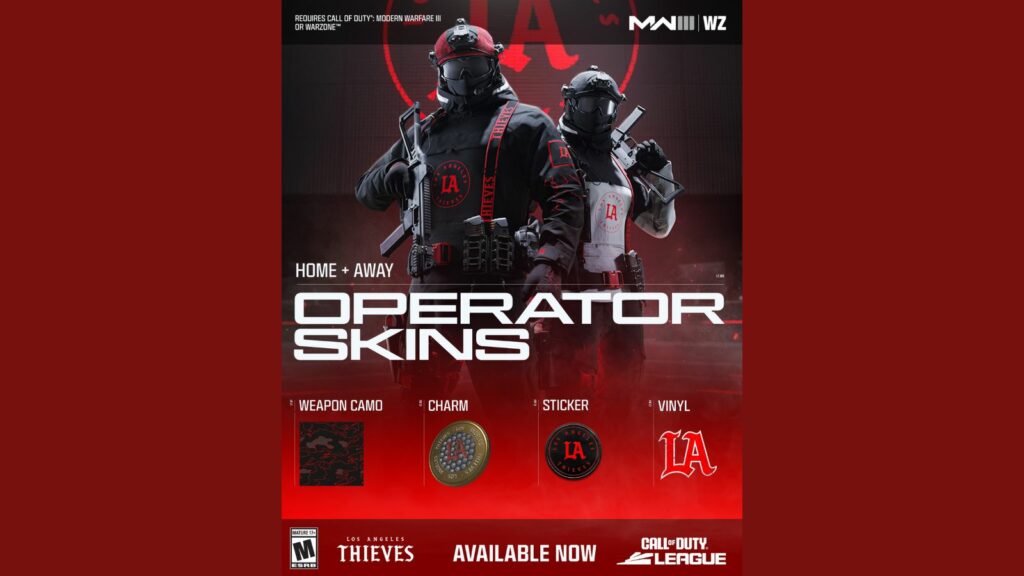 Los Angeles Thieves CDL 2024 Team Pack