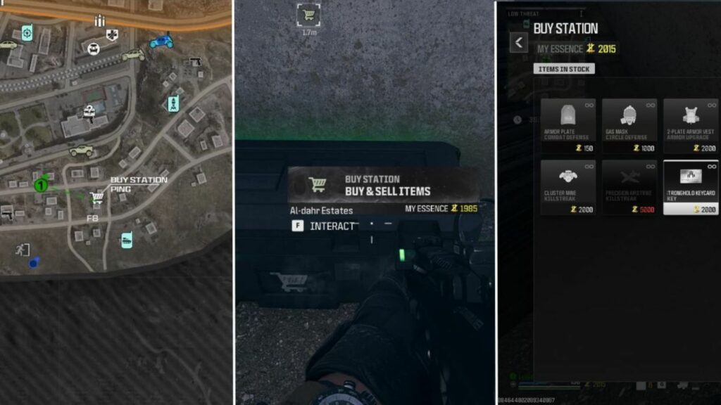 Terminus Outcomes Stronghold keycard