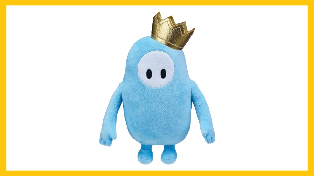 Fall Guys Blue Bean Skin official plush toy