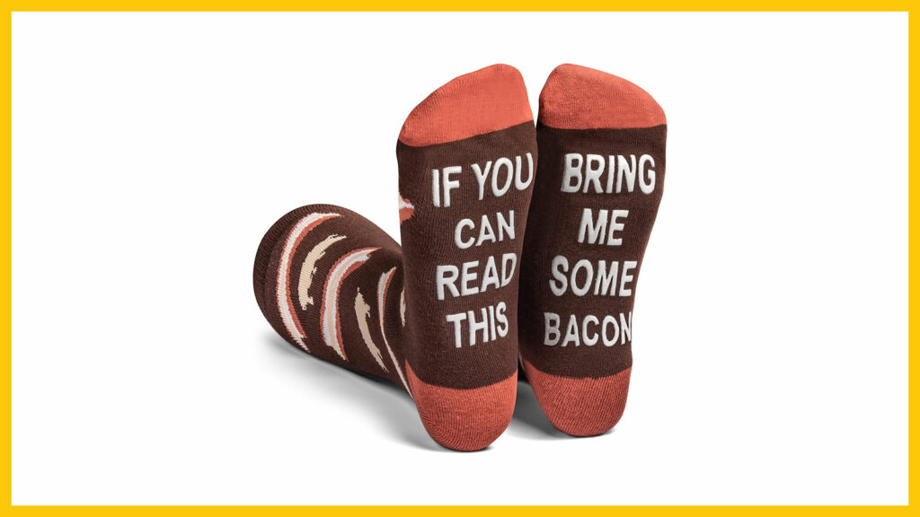Lavley 'If you can read this' socks