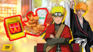 McDonald's anime collab with the WcNuggets and WcDonald's sauce