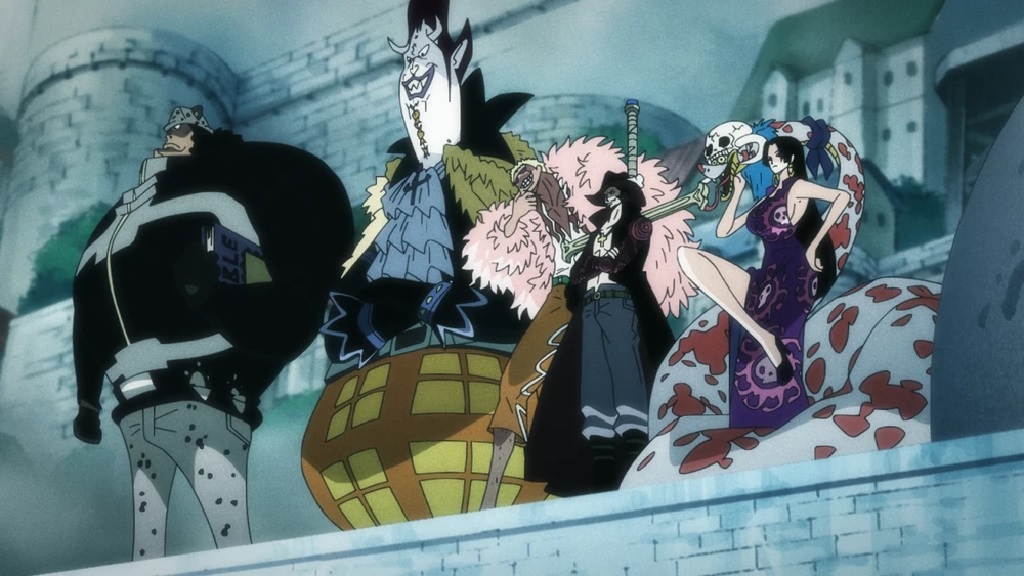 Some members of the The Seven Warlords of the Sea