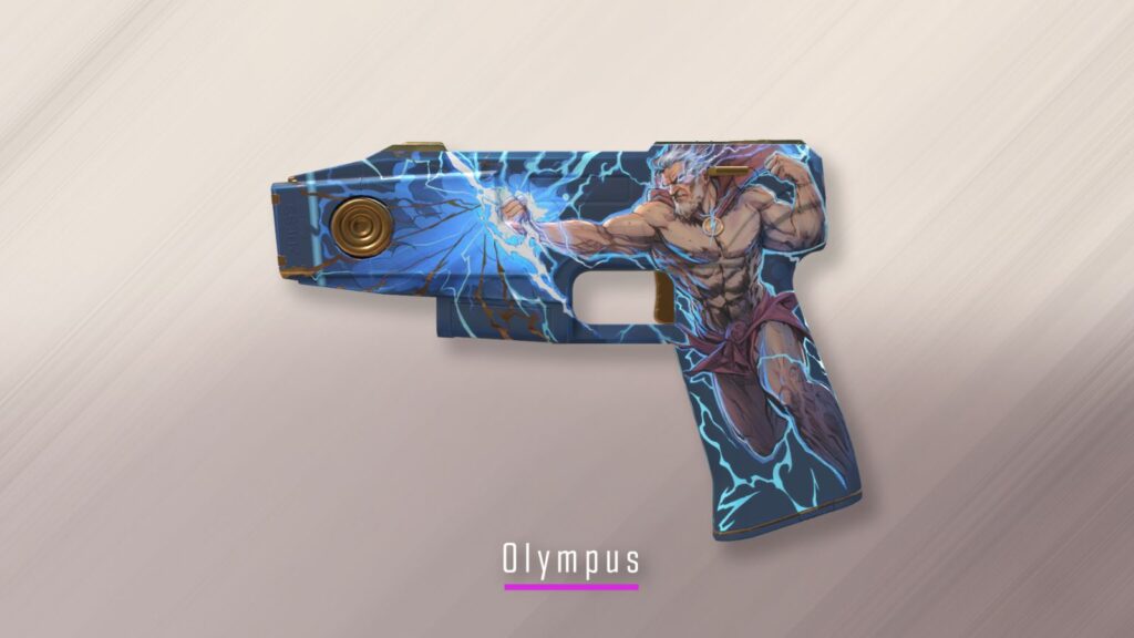 Zeus Olympus skin in CS2