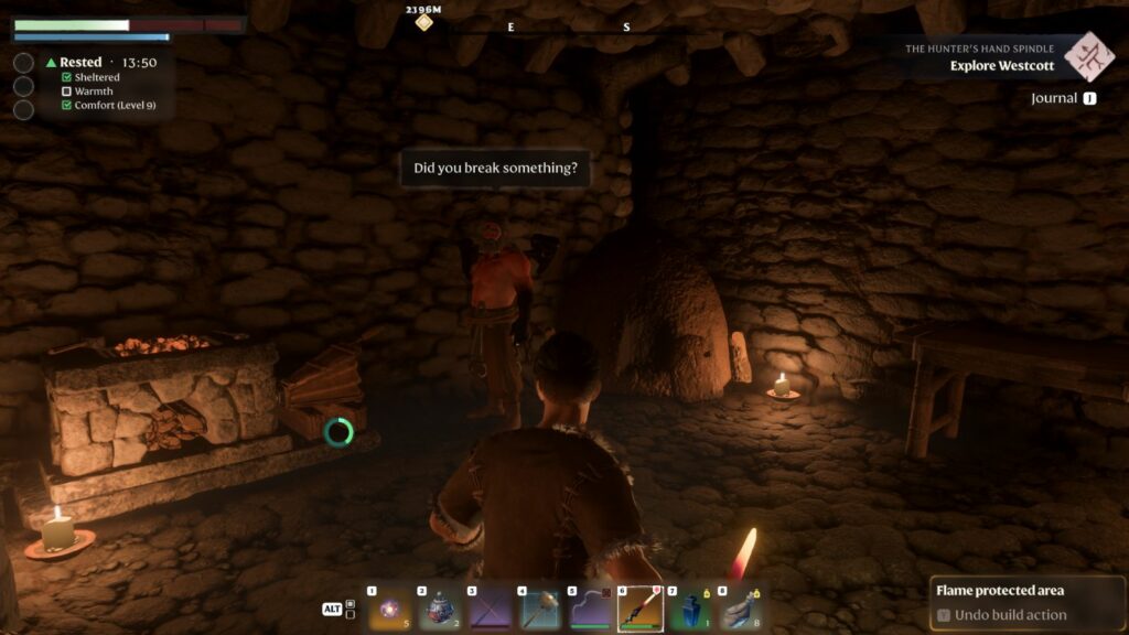 Enshrouded blacksmith