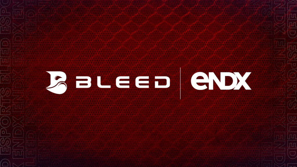 Bleed Esports partnership announcement with eNDX