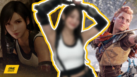 Kim Sejeong cosplays Tifa and Aloy