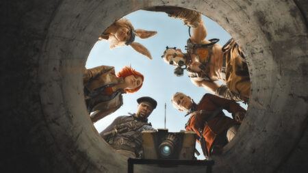 Borderlands movie staring Cate Blanchett, Kevin Hart, and Jaime Lee Curtis