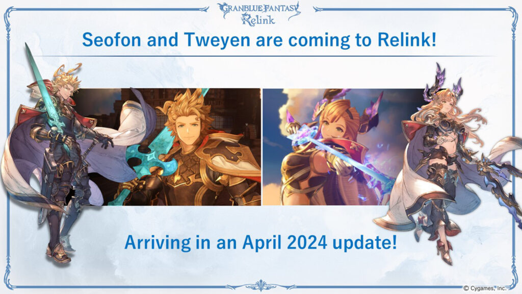 Granblue Fantasy Relink Seofon and Tweyen