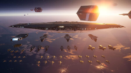 Homeworld 3 key art from the game's official website