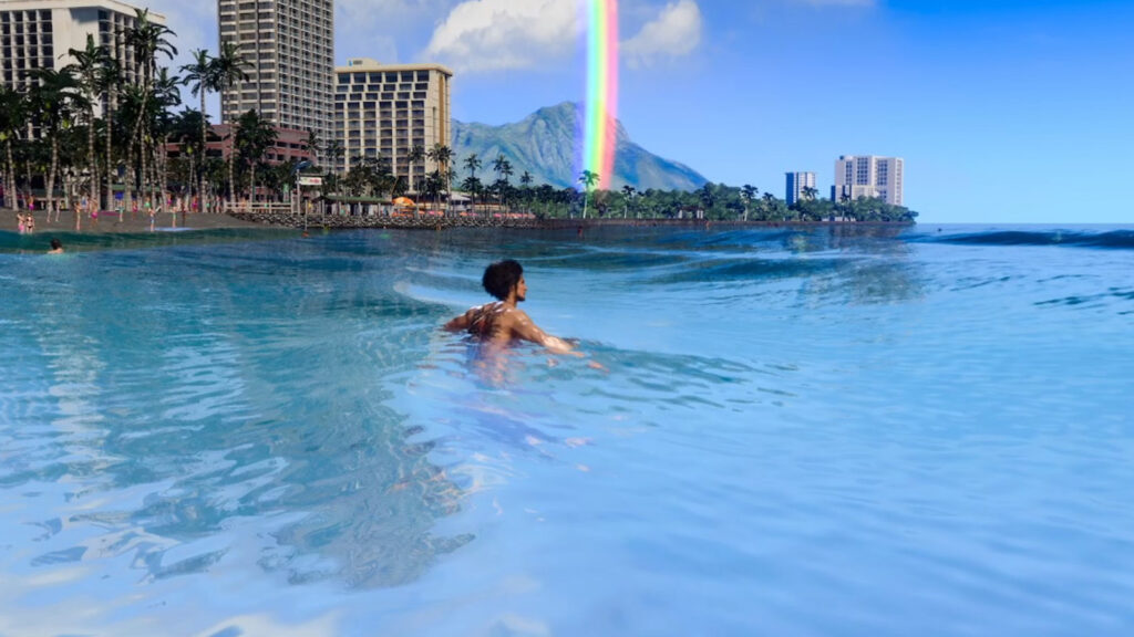Like a Dragon Infinite Wealth screenshot image of Aloha Beach