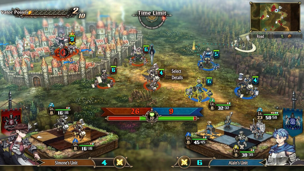 Unicorn Overlord gameplay image