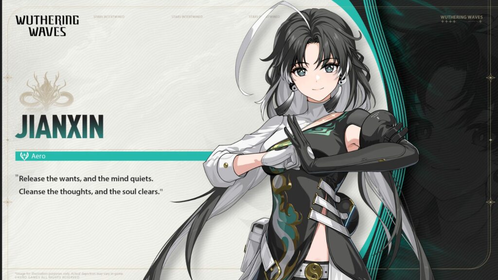 Wuthering Waves character, Jianxin