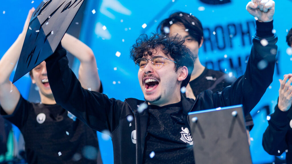 LEC Winter 2024 champions G2 Esports featuring BrokenBlade