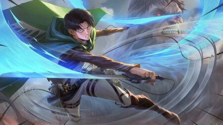 Mobile Legends: Bang Bang Aot Levi Martis skin wallpaper