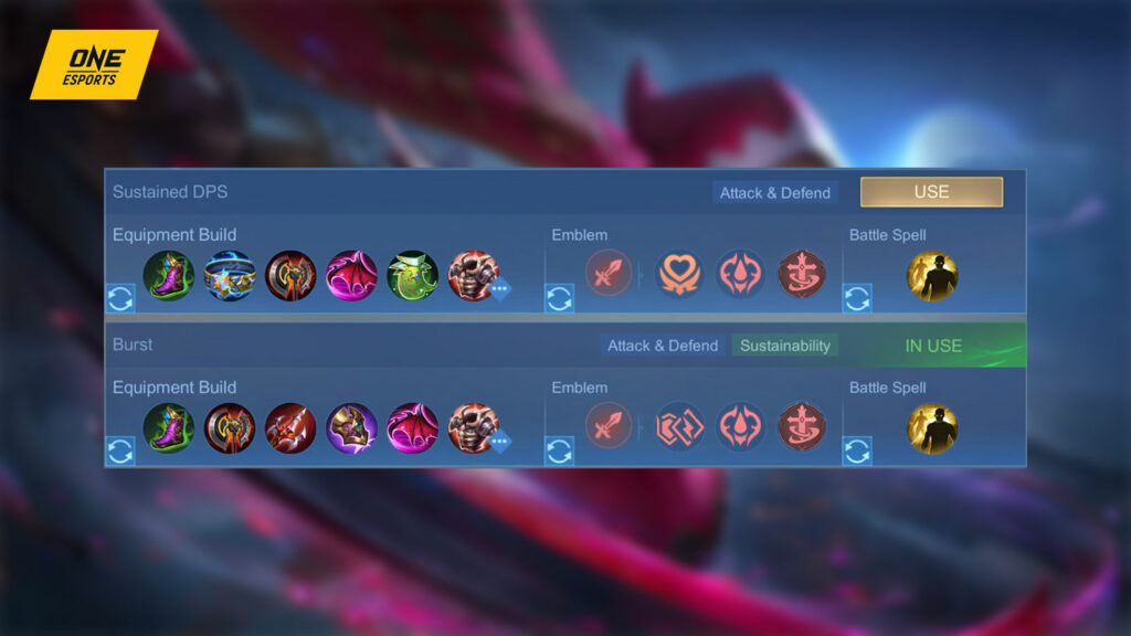 Mobile Legends: Bang Bang fighter Ruby best build