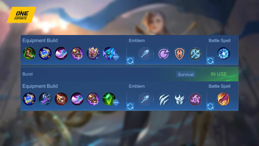 Mobile Legends: Bang Bang fighter Silvanna best builds