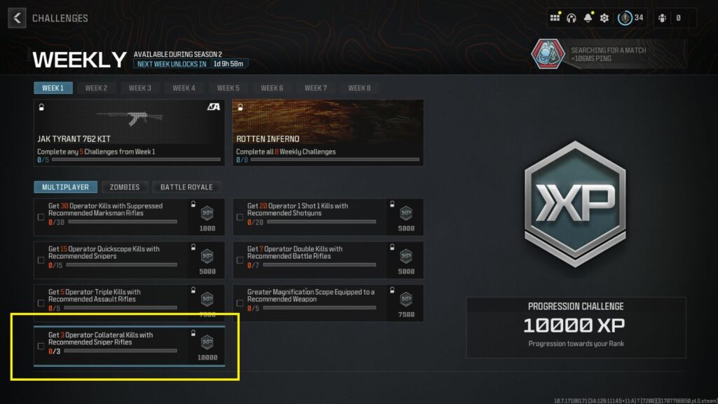 MW3 Collateral kills challenge