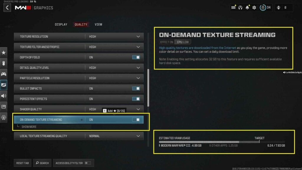 How to fix Packet Loss and Packet Bursts in MW3 - on-demand texture streaming