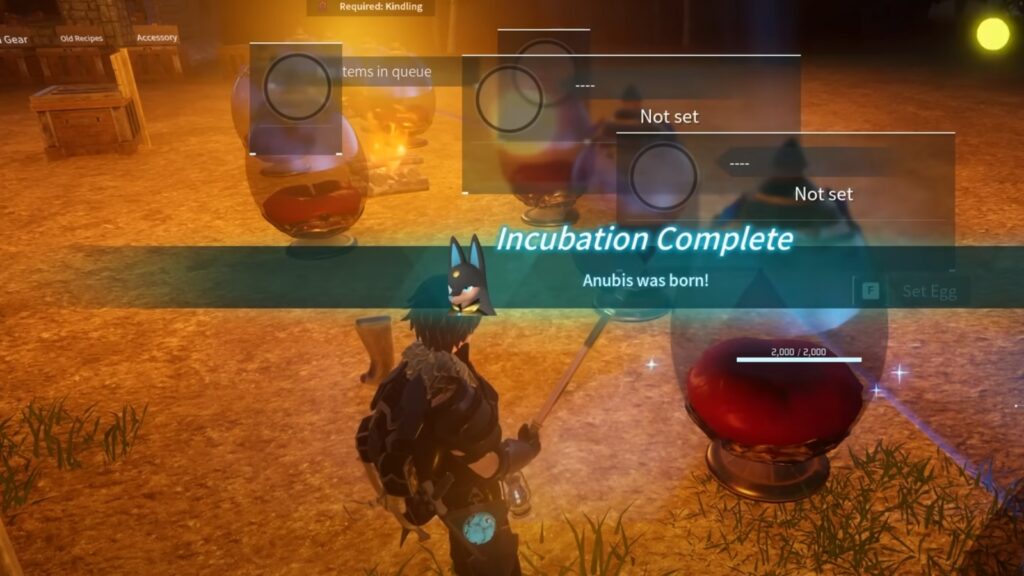 Breeding Anubis in Palworld
