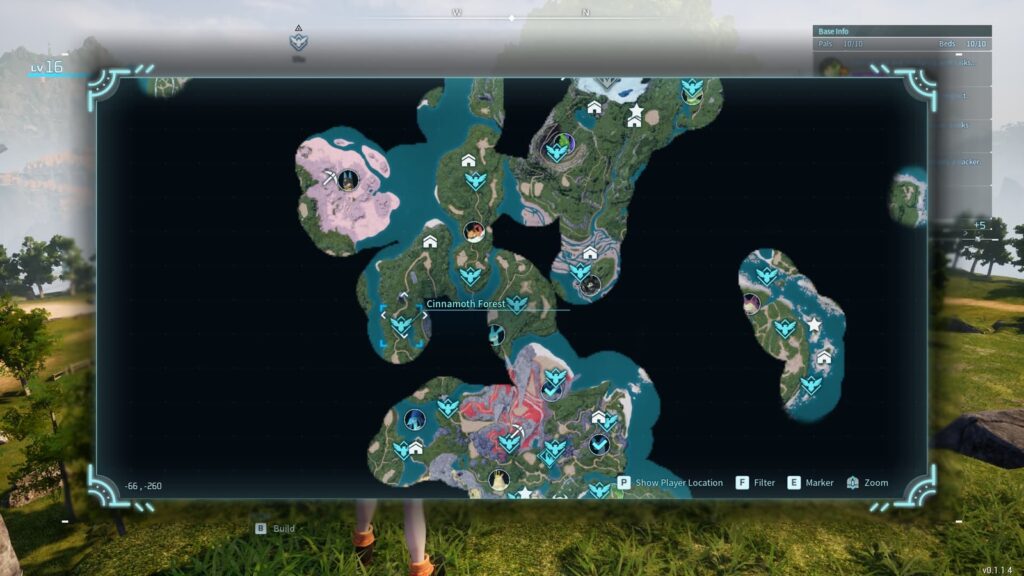 Palworld Cinnamoth location