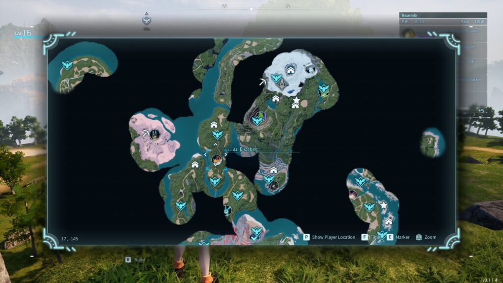 Palworld Elizabee location