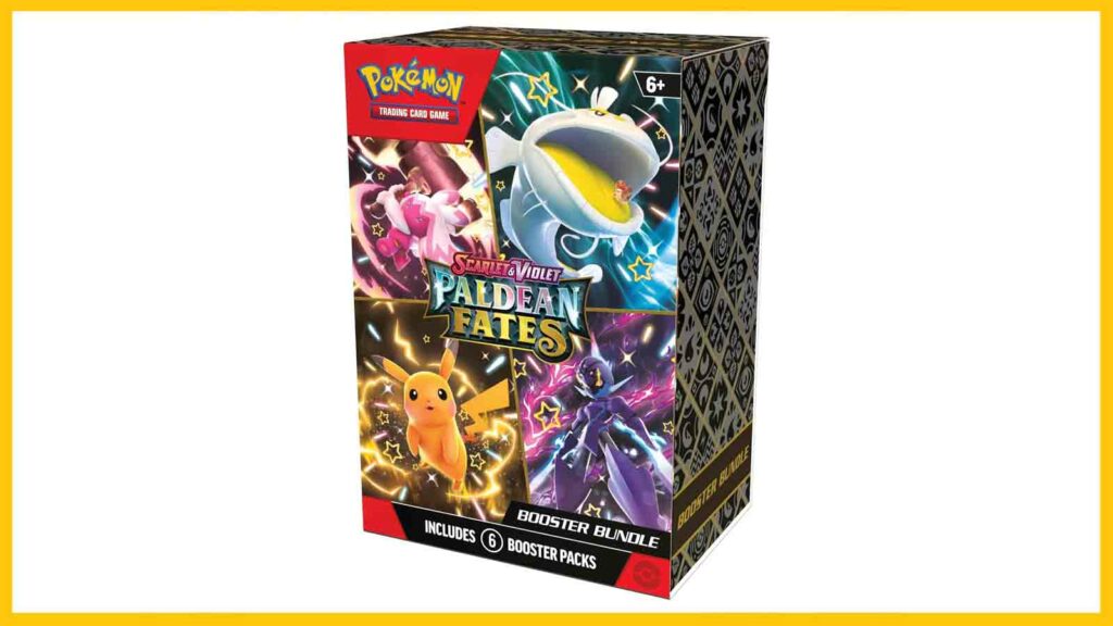 Pokémon TCG: Scarlet & Violet—Paldean Fates Booster Bundle