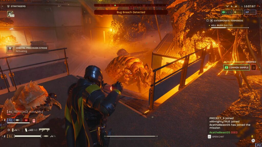 Helldivers 2 Bile Spewers