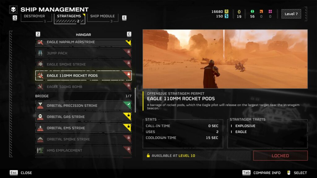 Helldivers 2 best stratagems tier list D