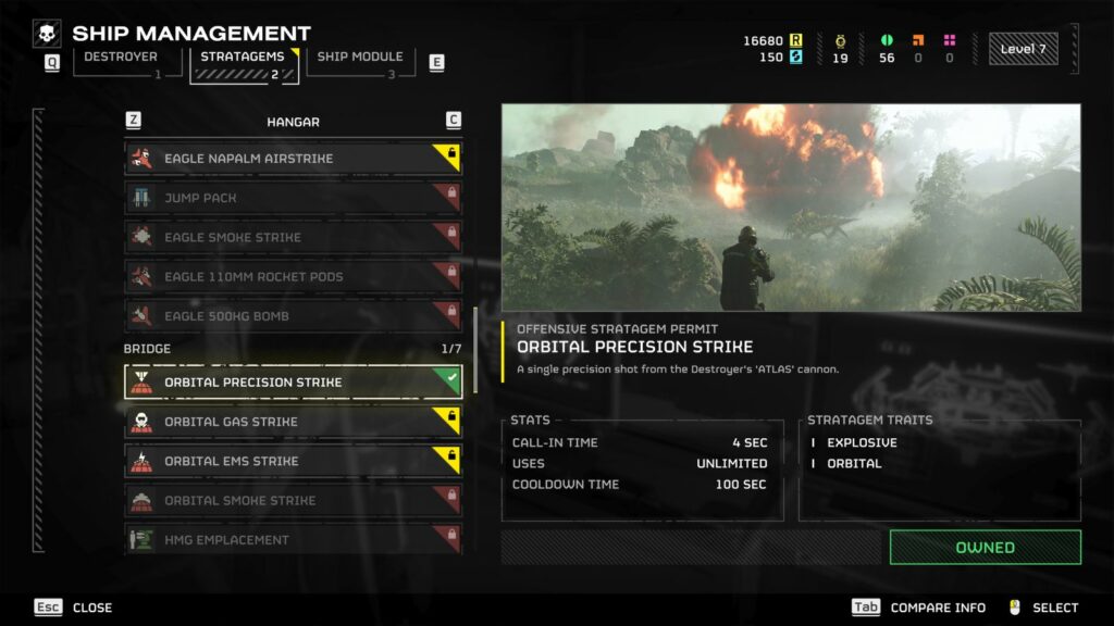 Helldivers 2 best stratagems tier list S
