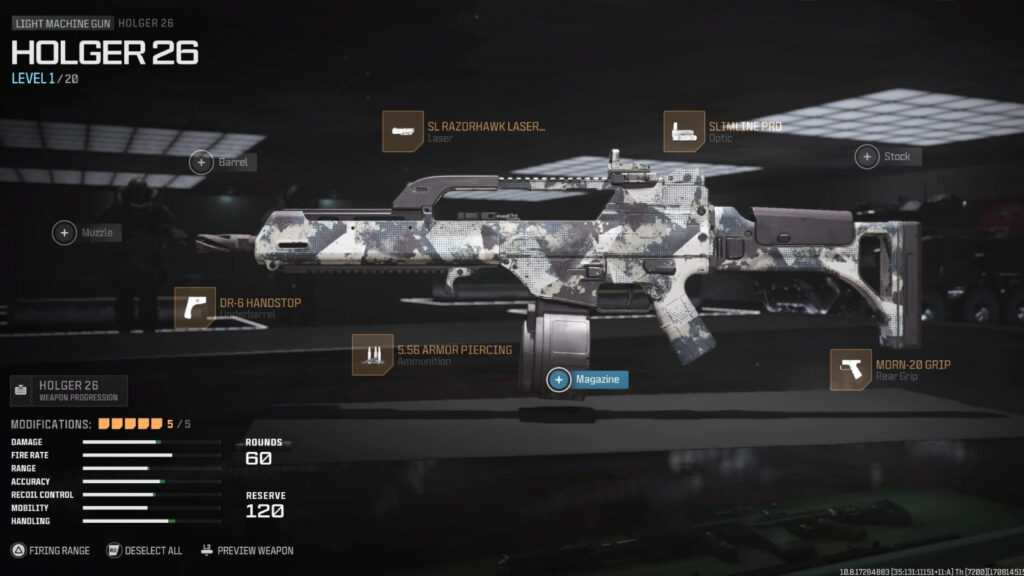 Best Holger 26 loadout in MW3