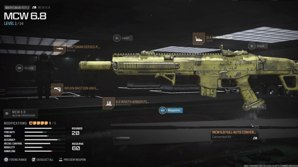 Best MCW 6.8 loadout MW3