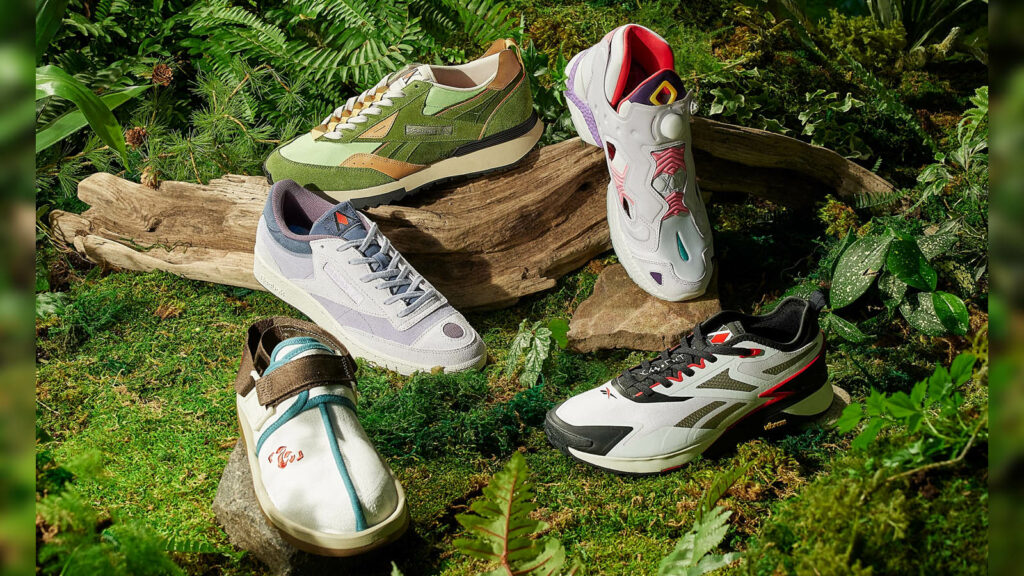 Reebok Hunter x Hunter collaboration featuring all shoes and sneakers in the collection