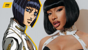 Megan Thee Stallion shows off Bruno Bucciarati dress during Anime Awards 2024