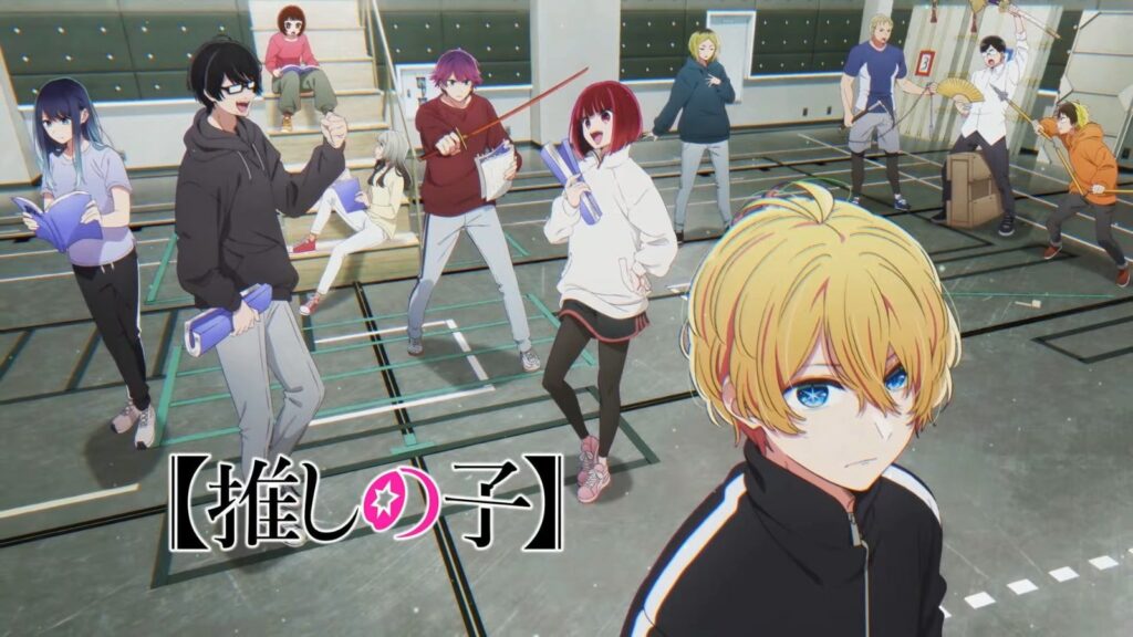 Oshi no Ko season 2 characters Aqua Hoshino, Kana Arima, Akane Kurokawa, and more