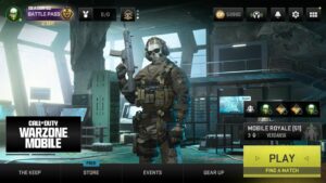 create a new account on Warzone Mobile to get started.