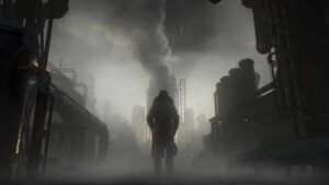A snippet from the Frostpunk 2 trailer by 11 bit studios