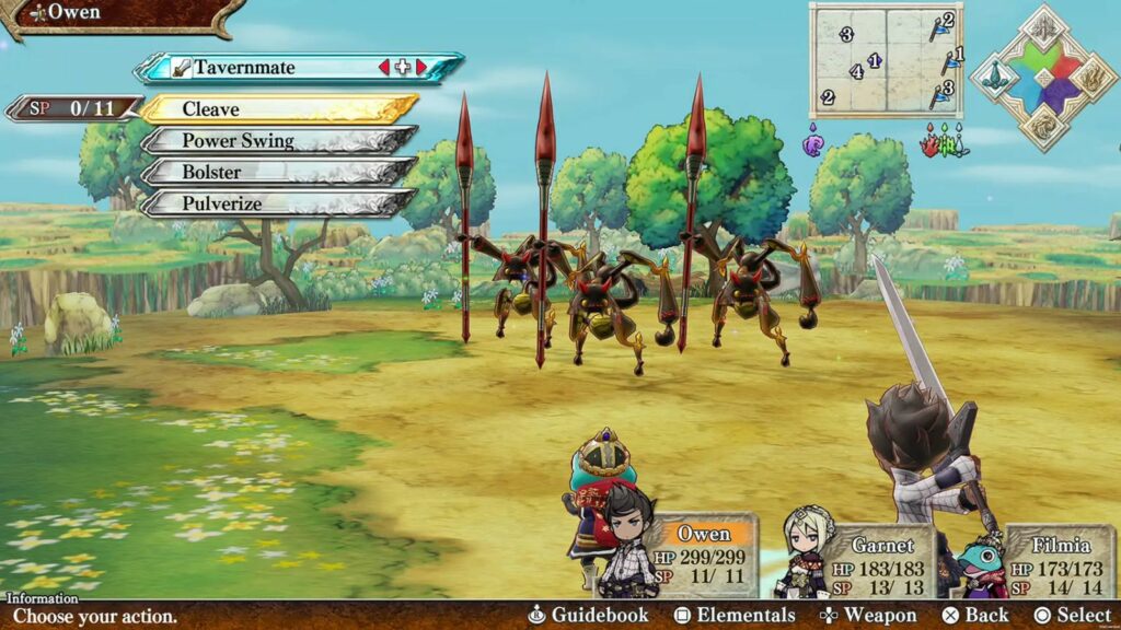 The Legend of Legacy HD Remastered monster, Sentinel