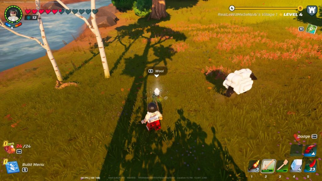 Wool in LEGO Fortnite