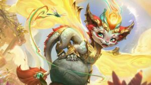 Heavenscale Smolder skin official wallpaper splashart