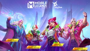 MLBB ALLSTAR 2024 Sparkle Fredrinn, Sparkle Estes, Sparkle Melissa, and Astral Muse Esmeralda skins