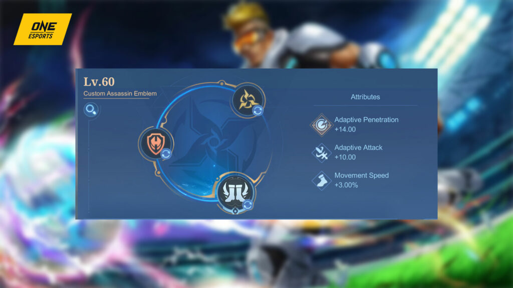 Mobile Legends: Bang Bang marksman Bruno recommended emblem setup